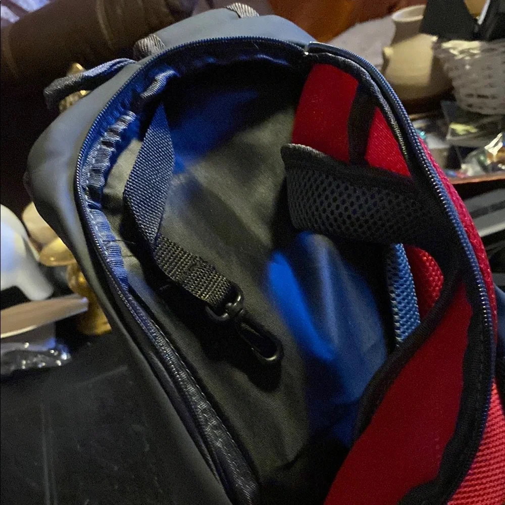 Red and Black Pet Backpack